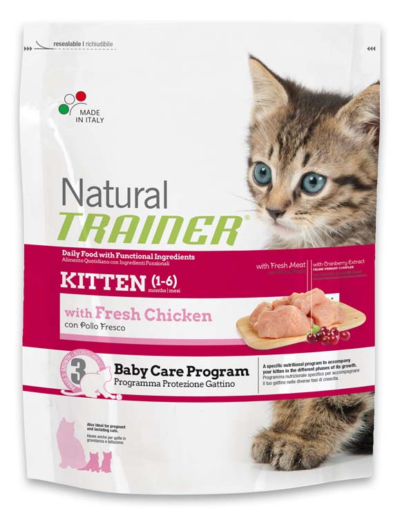 Trainer Natural Kitten, Fresh Chicken, 300g